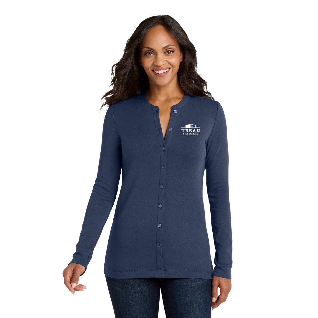 Port Authority® Ladies Concept Stretch Button-Front Cardigan