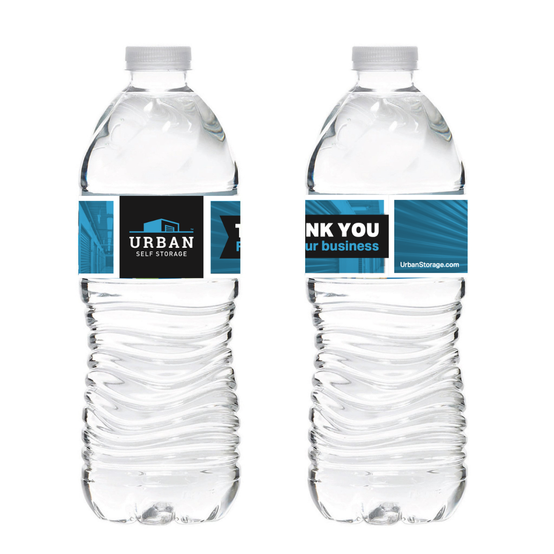 Bottled Water Label (1,000) @$0.12 ea